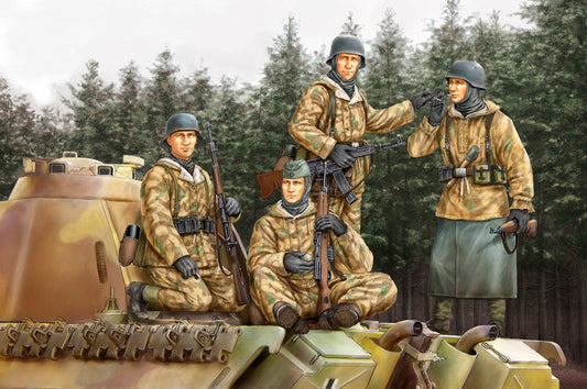 Hobby Boss 1/35 German Panzer Grenadiers Vol.1 model kit 84404, box art