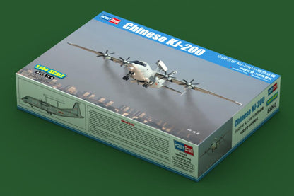 Hobby Boss 1/144 Chinese KJ-200 AEW&C Aircraft model kit 83903, image 2