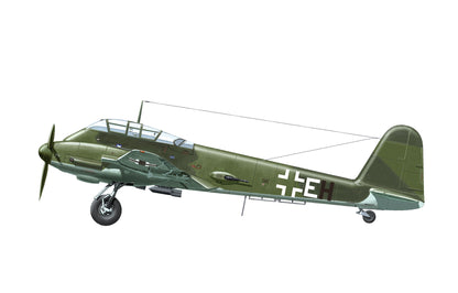 Meng 1/48 Messerschmitt Me 410A-1 High Speed Bomber model kit LS-003, image 10