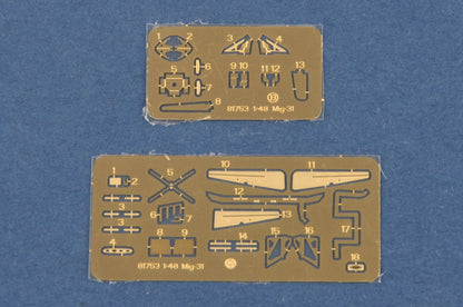 Hobby Boss 1/48 MiG-31BM with Kh-47M2 Kinzhal model kit 81770, image 14