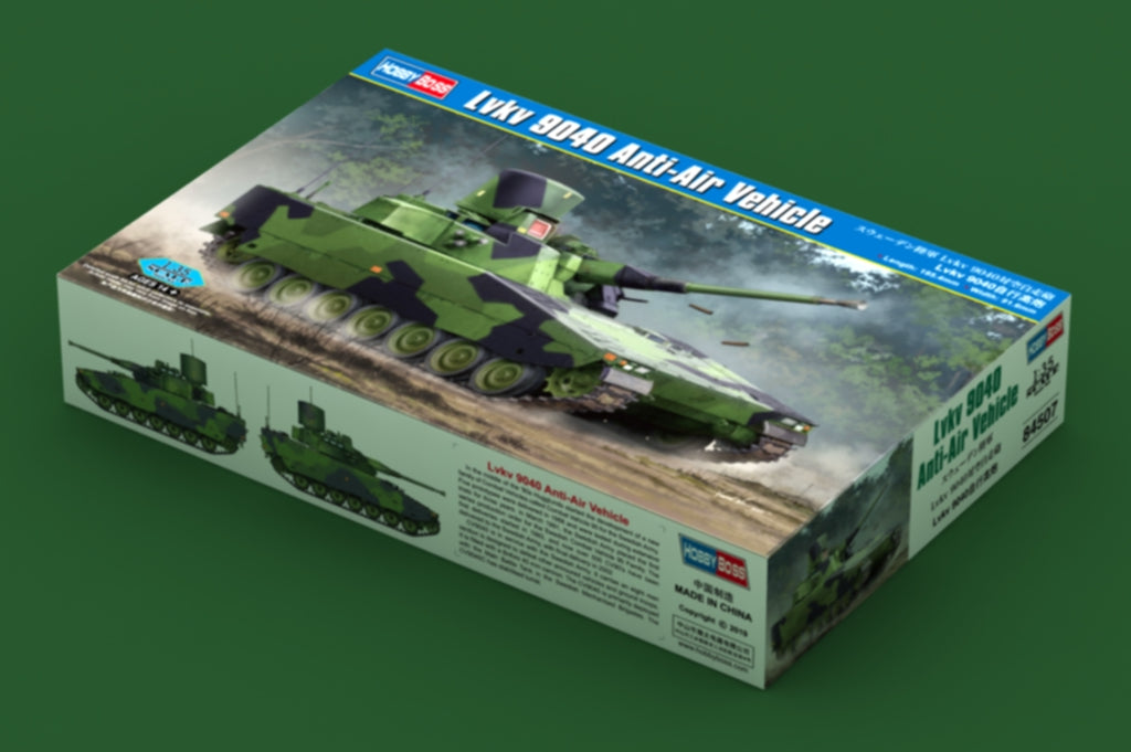 Hobby Boss 1/35 Swedish Lvkv 9040 Anti Aircraft Vehicle model kit 84507, image 2