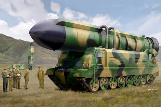 Hobby Boss 1/35 DPRK Pukguksong-2 Missile Launcher model kit 84544, box art