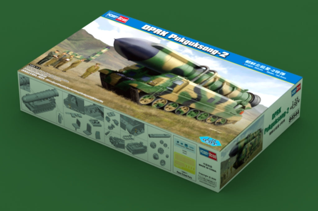 Hobby Boss 1/35 DPRK Pukguksong-2 Missile Launcher model kit 84544, image 2