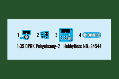 Hobby Boss 1/35 DPRK Pukguksong-2 Missile Launcher model kit 84544, image 3