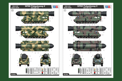 Hobby Boss 1/35 DPRK Pukguksong-2 Missile Launcher model kit 84544, image 5