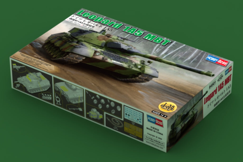 Hobby Boss 1/35 Leopard 1A5 Main Battle Tank model kit 84501, image 2