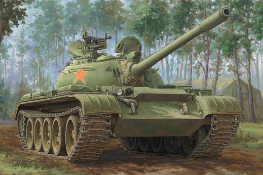 Hobby Boss 1/35 PLA Type 59-1 Medium Tank model kit 84542, box art