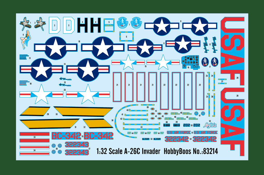 Hobby Boss 1/32 A-26C Invader model kit 83214, image 3