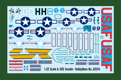 Hobby Boss 1/32 A-26C Invader model kit 83214, image 3
