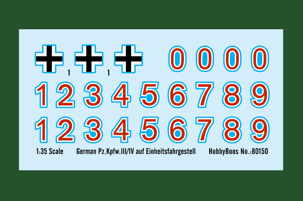 Hobby Boss 1/35 Pz.Kpfw. III/IV auf Einheitsfahrgestell model kit 80150, image 3
