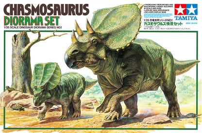Tamiya Dinosaurs - Chasmosaurus Diorama 1/35 60101