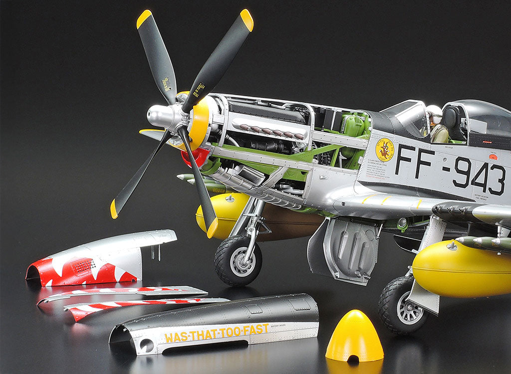 Tamiya 1/32 Aircraft - North American F-51D Mustang Korean War - 60328