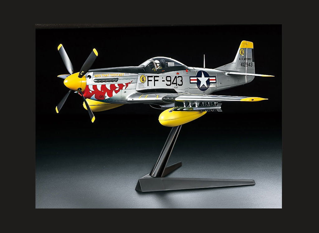 Tamiya 1/32 Aircraft - North American F-51D Mustang Korean War - 60328
