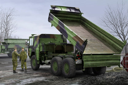 Hobby Boss 1/35 Bundeswehr LKW 7t Dump Truck model kit 85520, box art