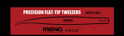 Meng Precision Flat Tip Tweezers MTS-035, box art