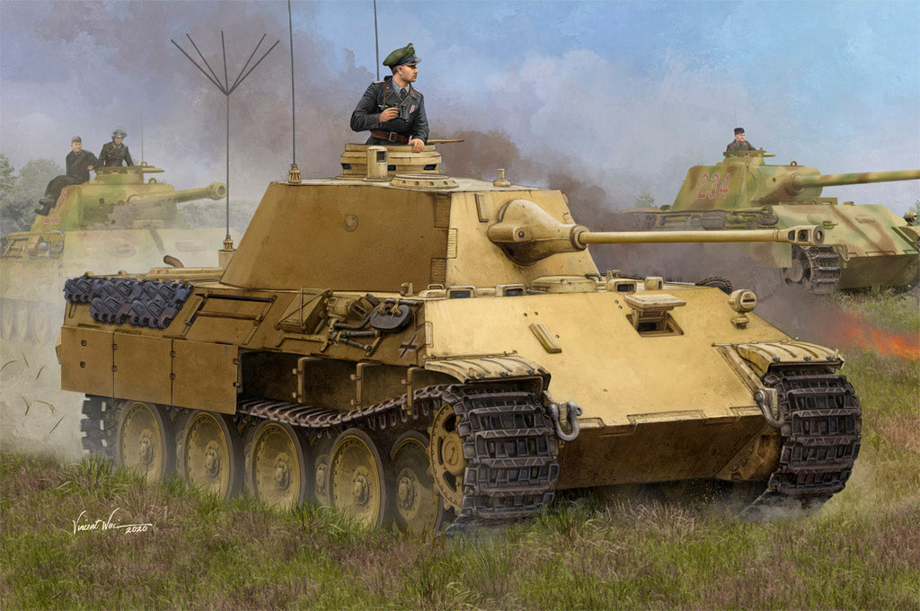 Hobby Boss 1/35 German Panzerbeobachtungswagen V Ausf. A model kit 84534, box art