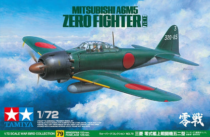 Tamiya 1/72 Aircraft - 1/72 A6M5 Zero (Zeke) - 60779