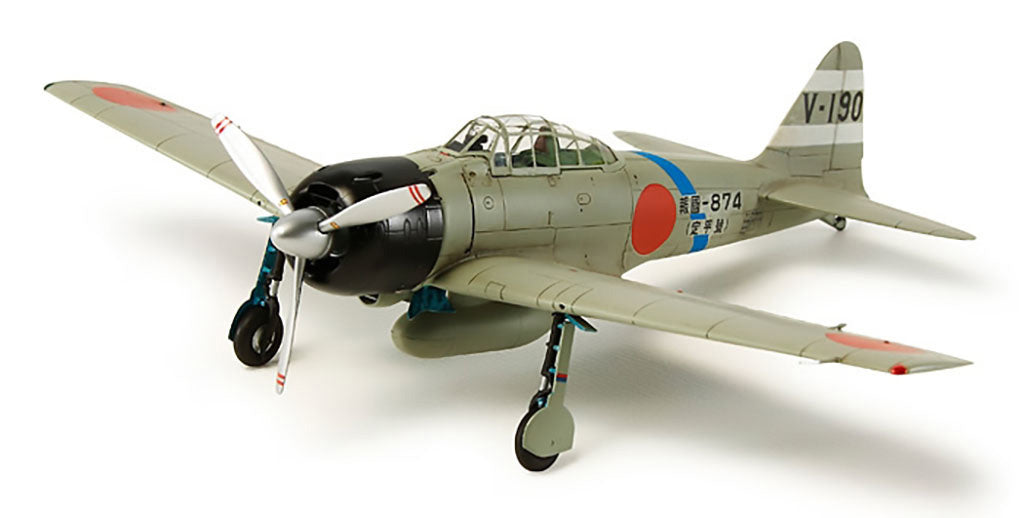 Tamiya 1/72 Aircraft - A6M3 Zero Model 32 Hamp - 60784