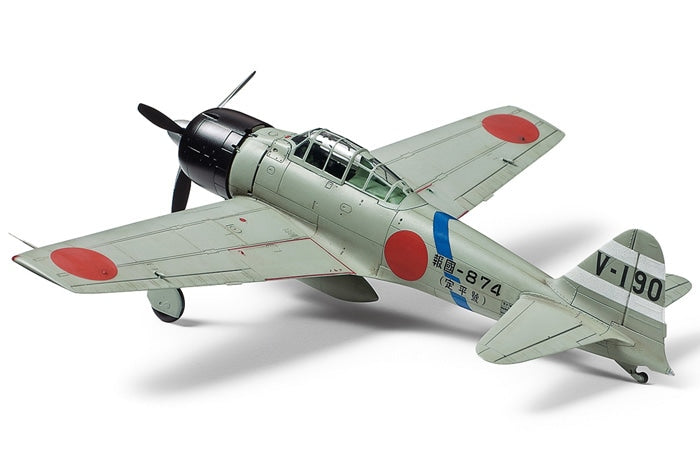 Tamiya 1/72 Aircraft - A6M3 Zero Model 32 Hamp - 60784