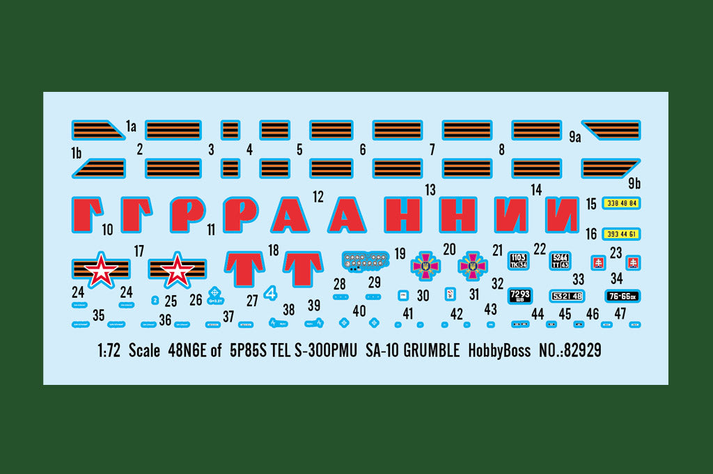 Hobby Boss 1/72 S-300PMU 5P85S Launcher (SA-10 Grumble) model kit 82929, image 3