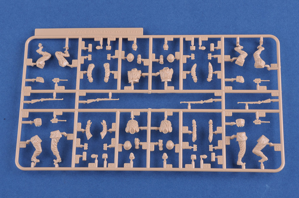Hobby Boss 1/35 German 20mm Flak 38 Crews model kit 84418, image 3