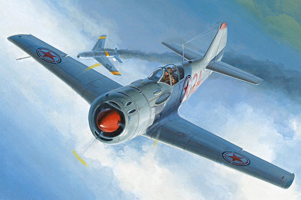 Hobby Boss 1/48 Lavochkin La-11 Fang model kit 81760, box art