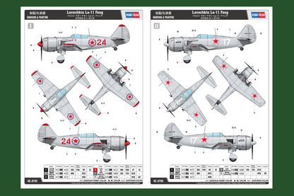 Hobby Boss 1/48 Lavochkin La-11 Fang model kit 81760, image 4