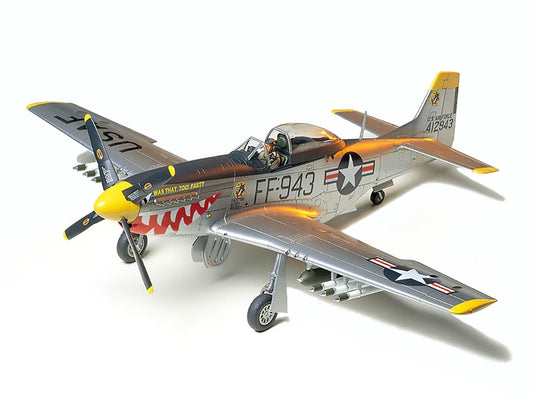 Tamiya 1/48 Aircraft - N.A. F-51D Mustang Korean War - 61044