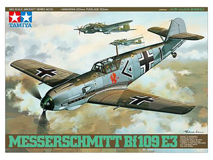 Tamiya 1/48 Aircraft - Messerschmitt Bf109 E-3 - 61050