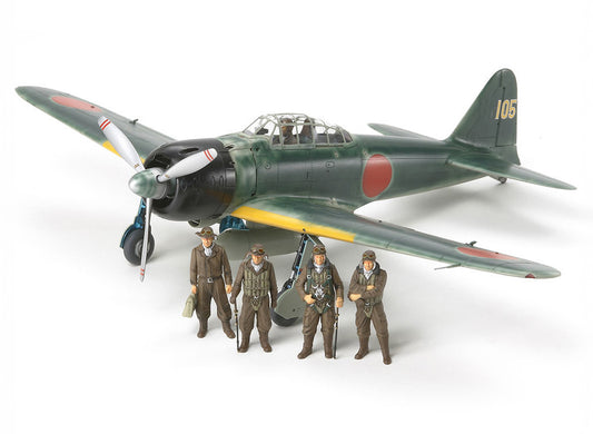Tamiya 1/48 Aircraft - 1/48 Mitsubishi A6M3/3A Zero (Zeke) - 61108