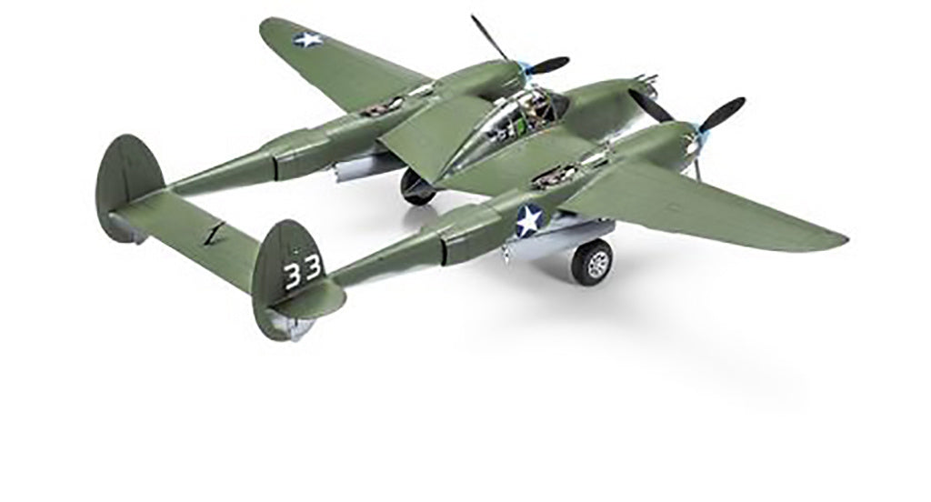 Tamiya 1/48 Aircraft - 1/48 P-38 F/G Lightning - 61120