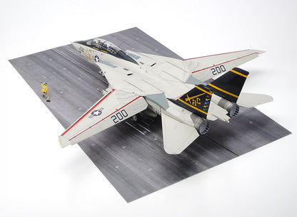 Tamiya 1/48 Aircraft - 1/48 Grumman F-14A Tomcat (Late Model) Carrier Launch Set - 61122