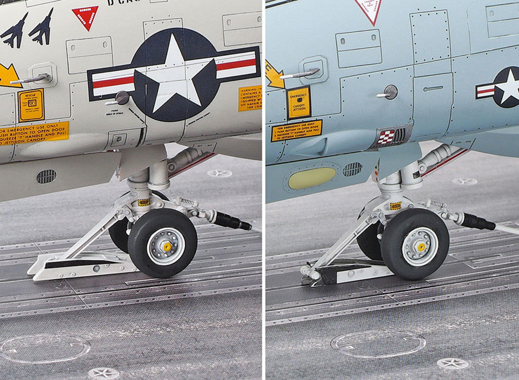 Tamiya 1/48 Aircraft - 1/48 Grumman F-14A Tomcat (Late Model) Carrier Launch Set - 61122