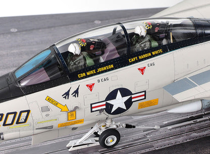 Tamiya 1/48 Aircraft - 1/48 Grumman F-14A Tomcat (Late Model) Carrier Launch Set - 61122
