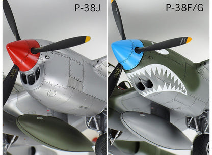 Tamiya 1/48 Aircraft - 1/48 Lockheed P-38 J Lightning - 61123