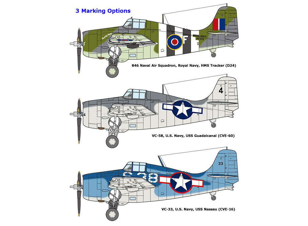 Tamiya 1/48 Aircraft - 1/48 FM-1 Wildcat/Martlet - 61126