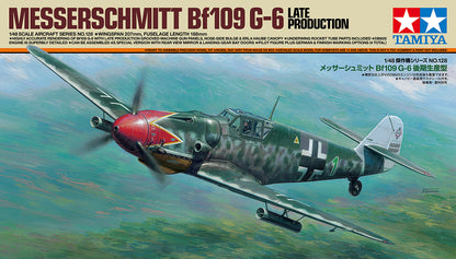 Tamiya 1/48 Aircraft - 1/48 Bf109 G-6 Late Model - 61128