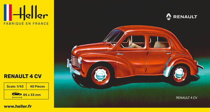 1/43 Heller - Renault 4 CV Starter Set