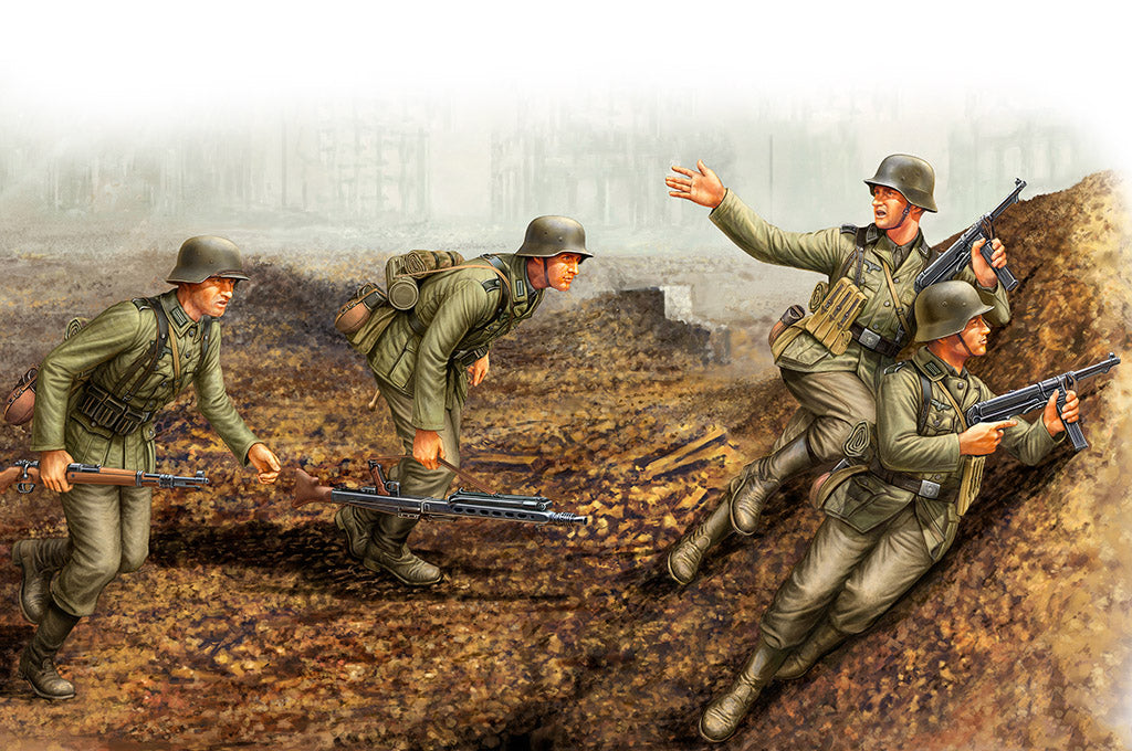 Hobby Boss 1/35 German 6th Army Mamaev Hill model kit 84415, box art