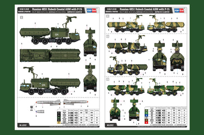 Hobby Boss 1/72 Russian 4K51 Rubezh Coastal Missile System model kit 82937, image 4
