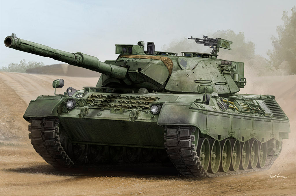 Hobby Boss 1/35 Leopard C2 Canadian Main Battle Tank model kit 84503, box art