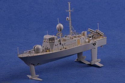 Hobby Boss 1/200 USS Pegasus PHM-1 Hydrofoil model kit 82005, image 10