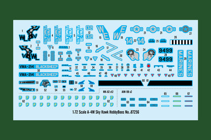 Hobby Boss 1/72 A-4M Skyhawk II model kit 87256, image 3