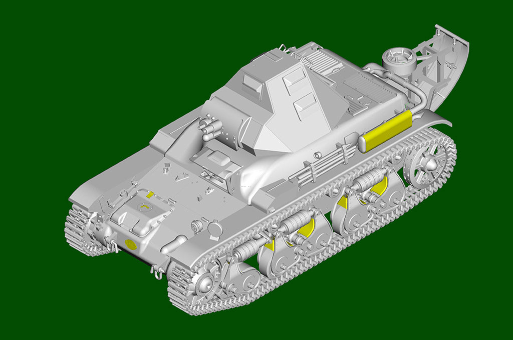Hobby Boss 1/35 French R35 Tank with FCM Turret model kit 83894, image 5