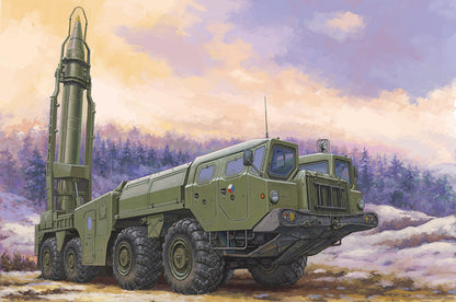 Hobby Boss 1/72 Soviet 9P117M1 Launcher with R-17 Scud B model kit 82939, box art