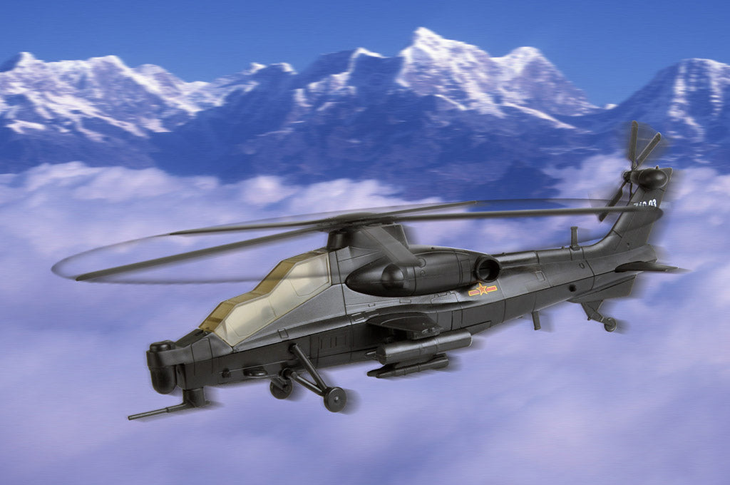 Hobby Boss WZ-10 Thunderbolt Attack Helicopter model kit 81904, box art