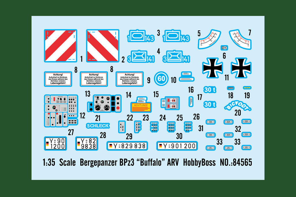 Hobby Boss 1/35 Bergepanzer 3 Büffel Armoured Recovery Vehicle model kit 84565, image 3