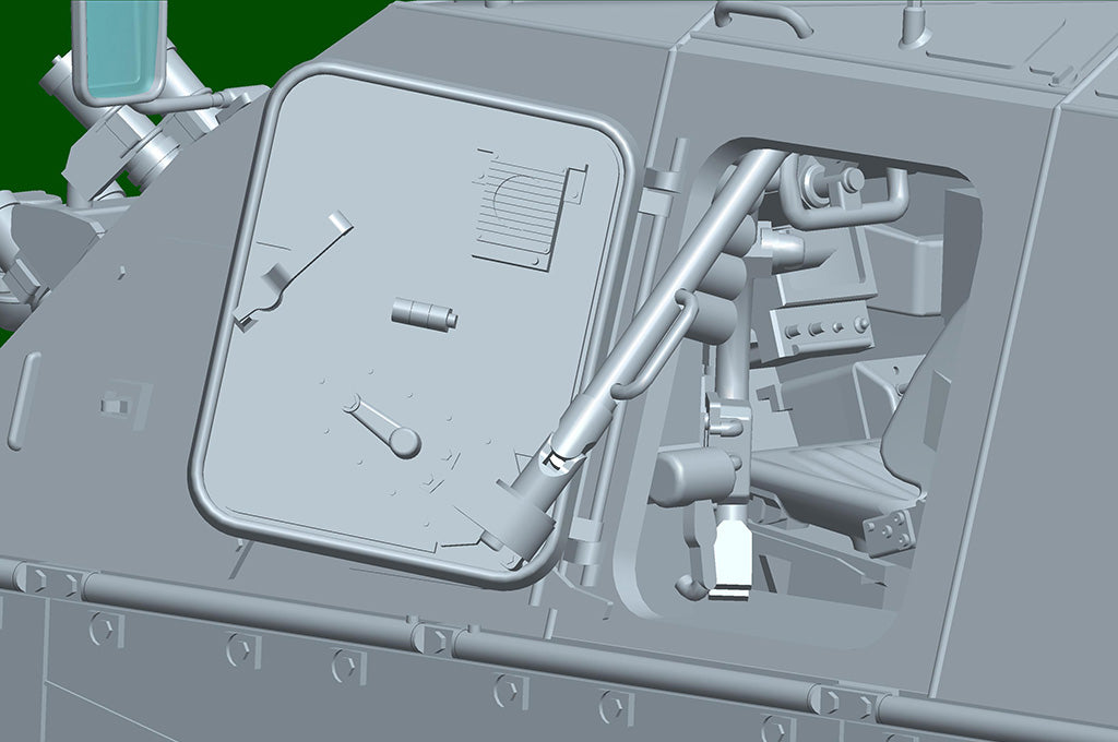 Hobby Boss 1/35 Bergepanzer 3 Büffel Armoured Recovery Vehicle model kit 84565, image 7