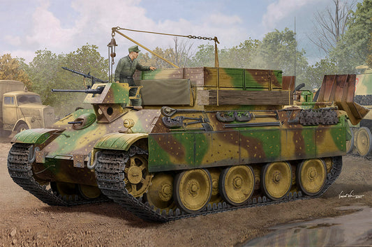 Hobby Boss 1/35 German Sd.Kfz.179 Bergepanther Ausf. G Late model kit 84554, box art