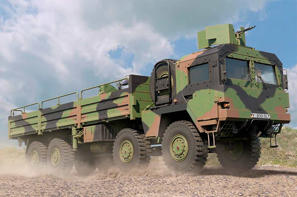 Hobby Boss 1/35 Bundeswehr LKW 10t mil gl Truck model kit 85528, box art